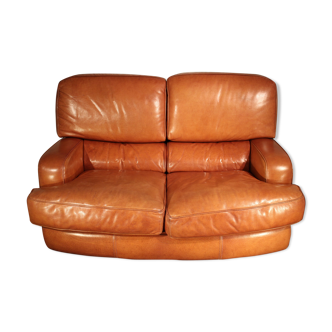 1970s leather sofa