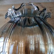 Suspension vintage en verre