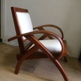 Colonial armchair in teak