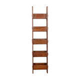 5-level shelf in Burmese teak