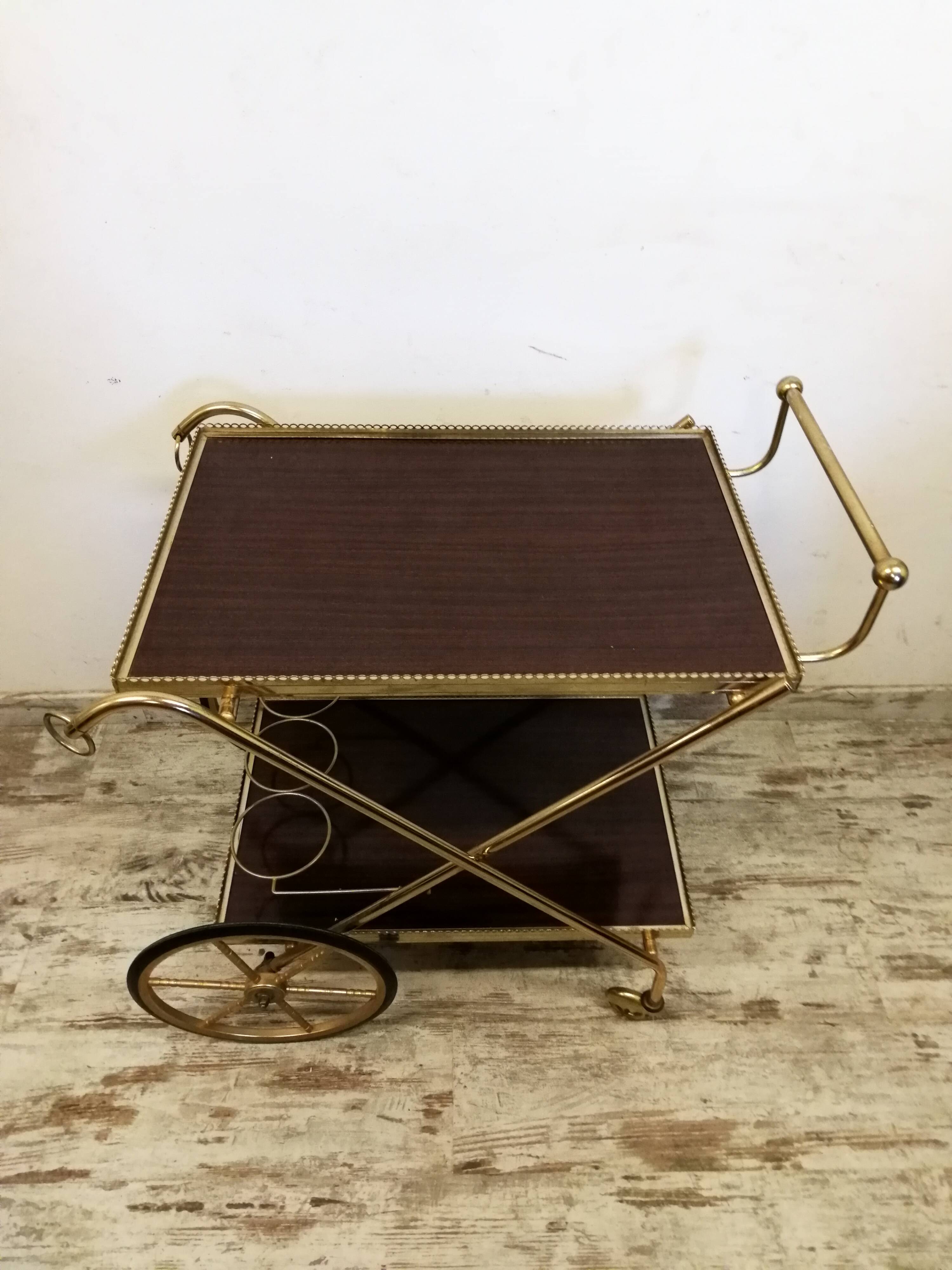 Vintage rolling trolley