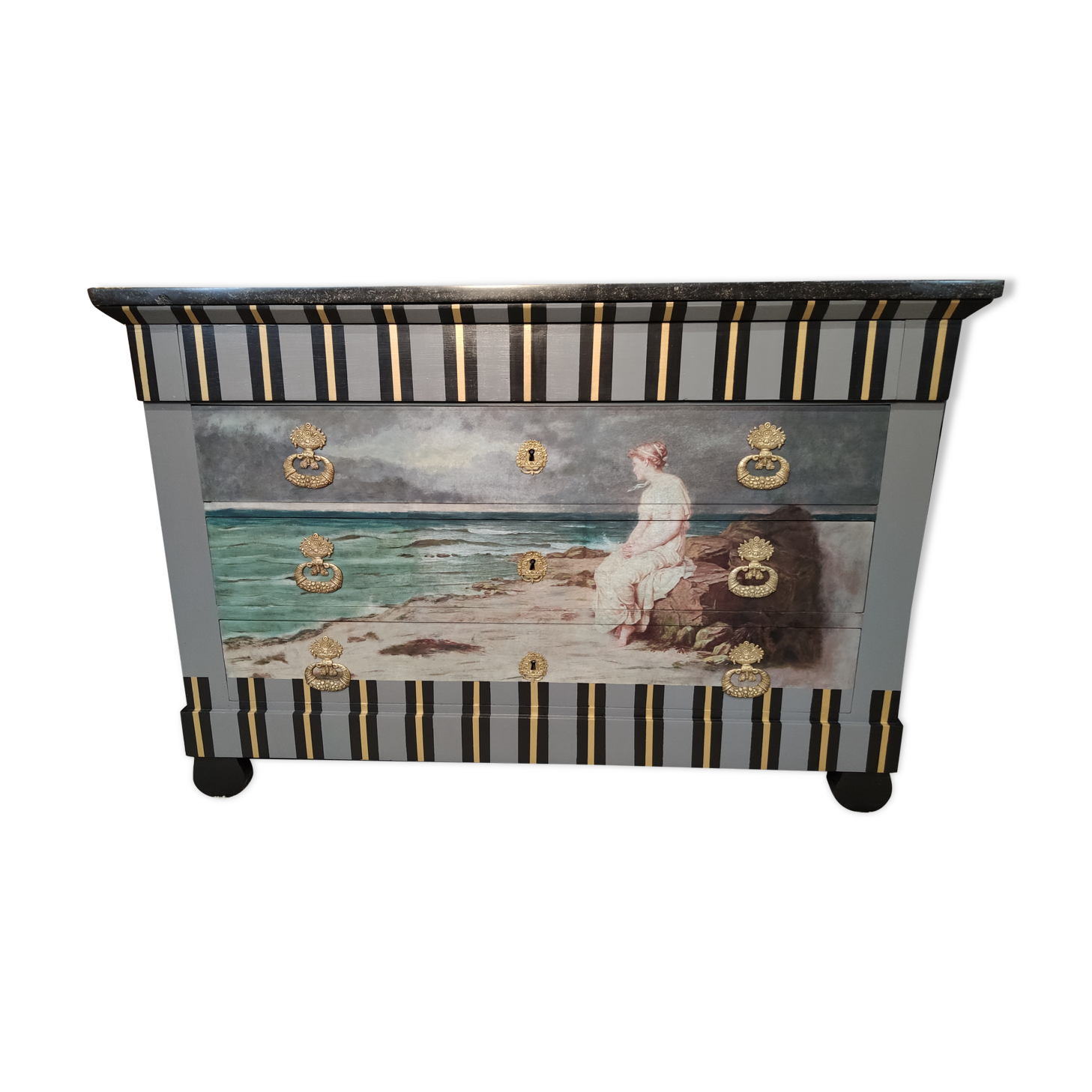 Louis Philippe antique chest of drawers