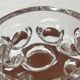 Mid-Century Modern Space Age Bubble Glass Vase by Wilhelm Braun-Feldweg for Hirschberg, Germany, 1960s