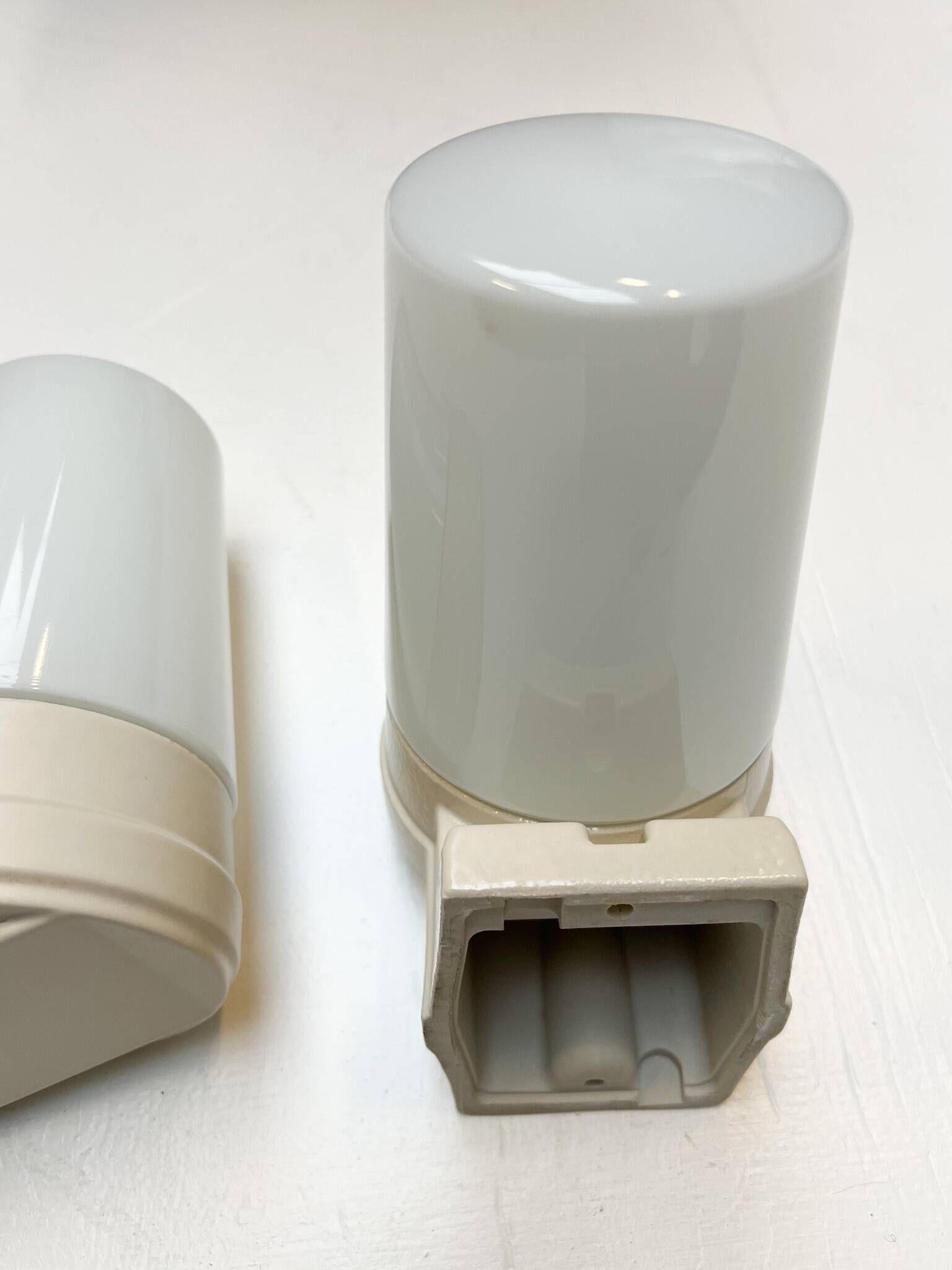 Set of glass wall lamps by Sigvard Bernadotte for Ifö, 1960’s