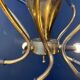 Mid-century Italian brass chandelier, 1960s