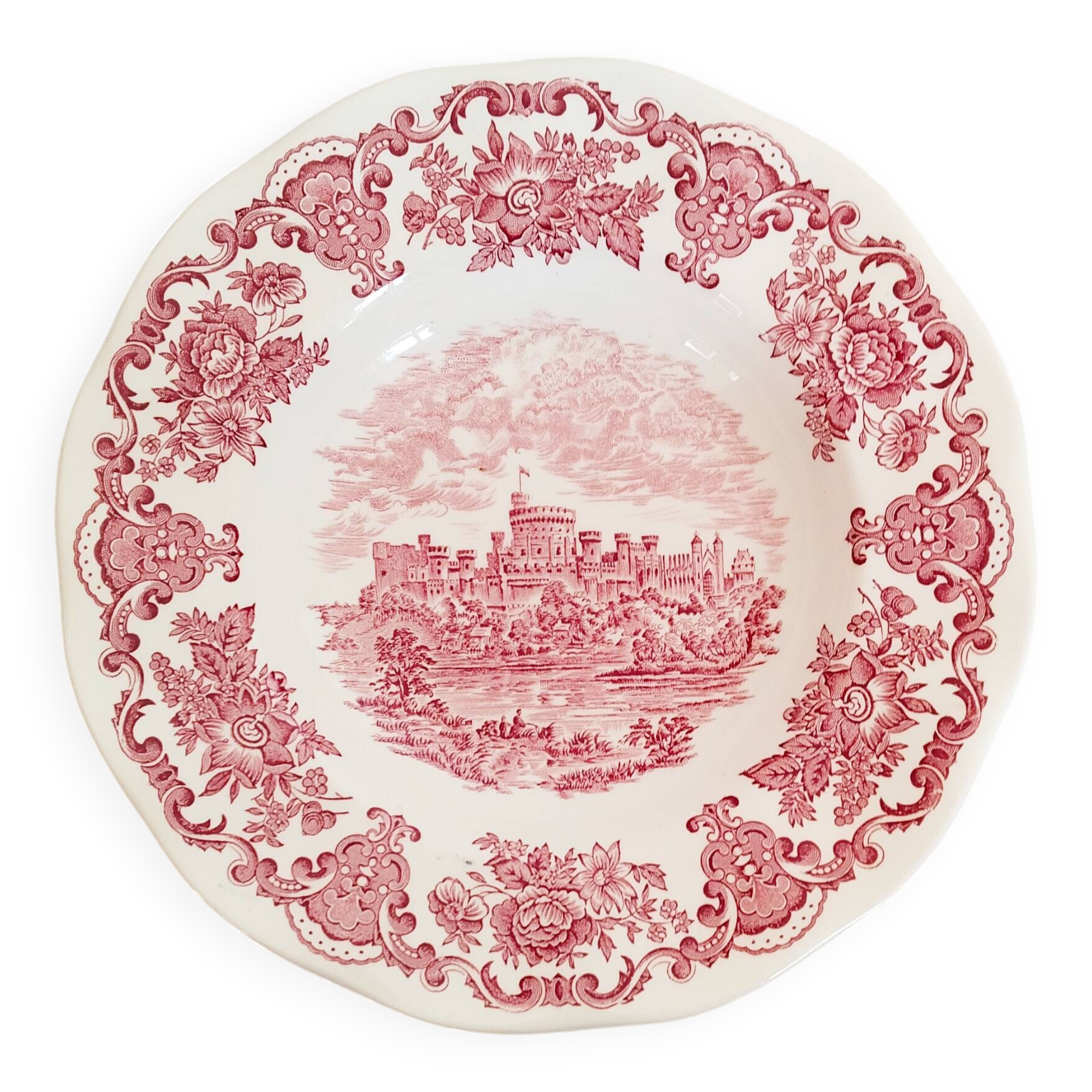 English soup plate Royal Homes of Britain, London Castle