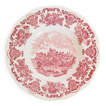 English soup plate Royal Homes of Britain, London Castle