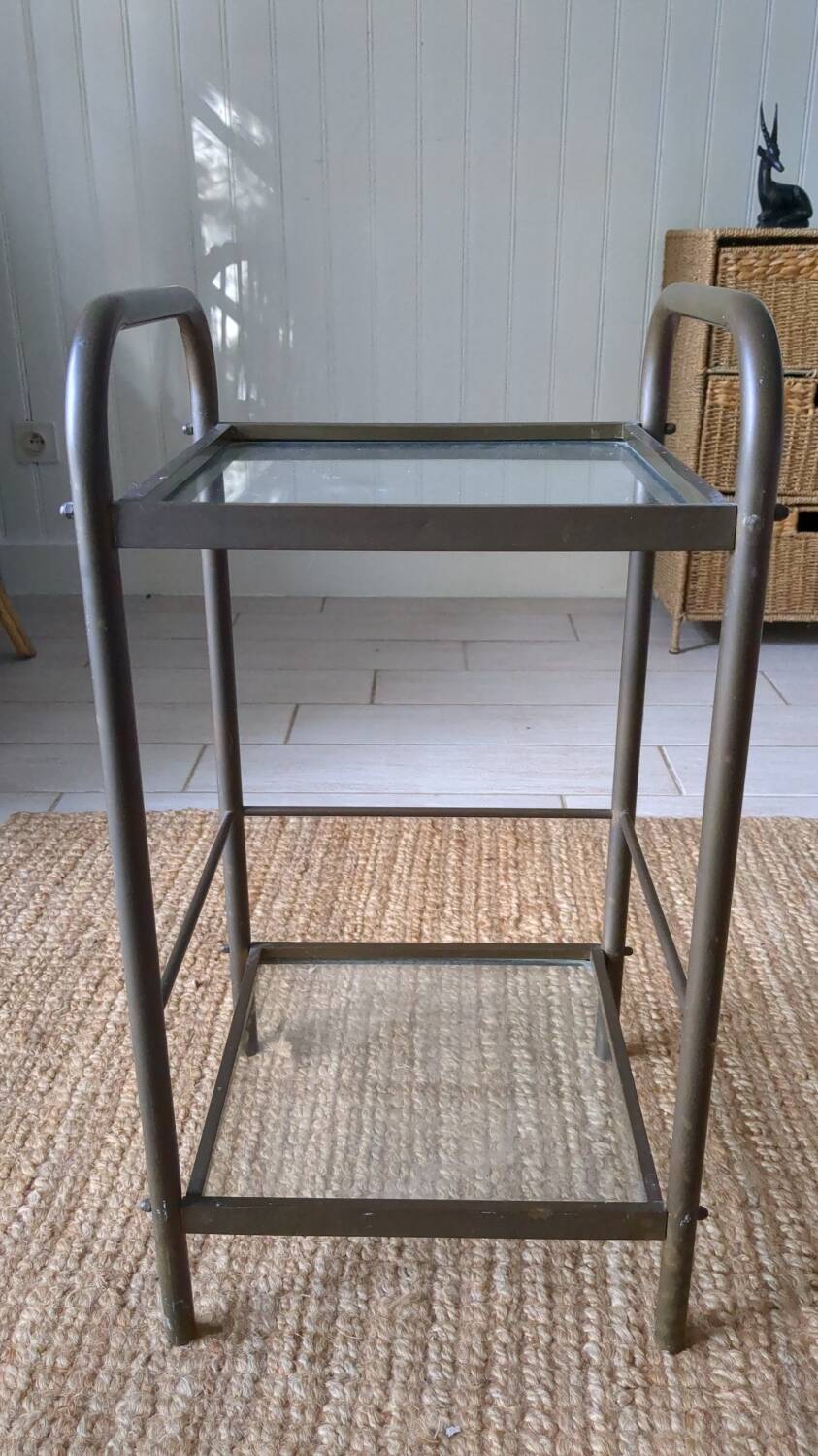 Old copper art deco selette from the 40s