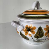 Small soup tureen signed Guy Arlé