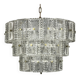 Lustre en cristal vintage, Italie, années 1960