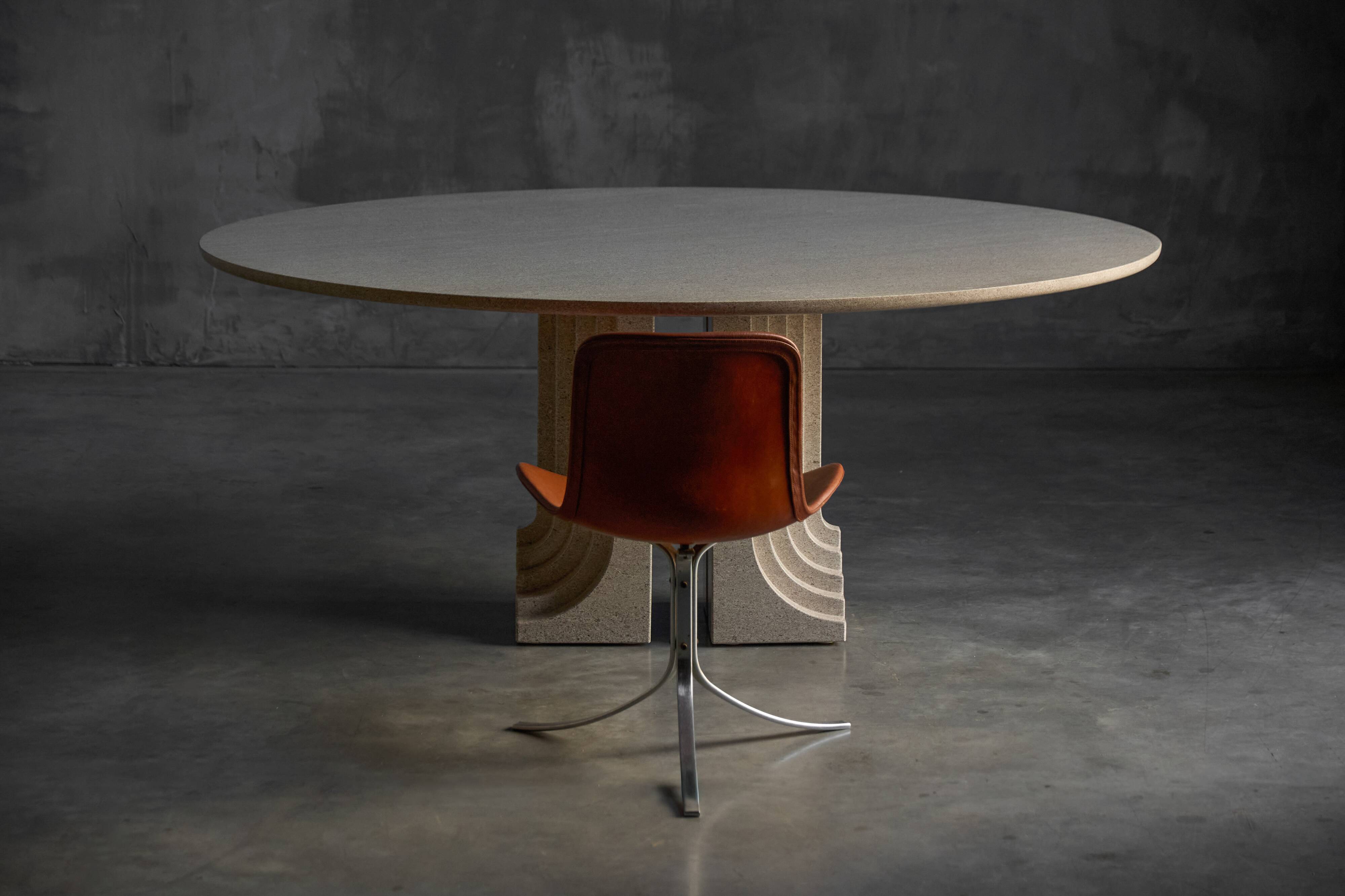 Samo dining table by Carlo Scarpa for Simon Gavina, Italy, 1971