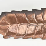 Tray sheet copper hammered