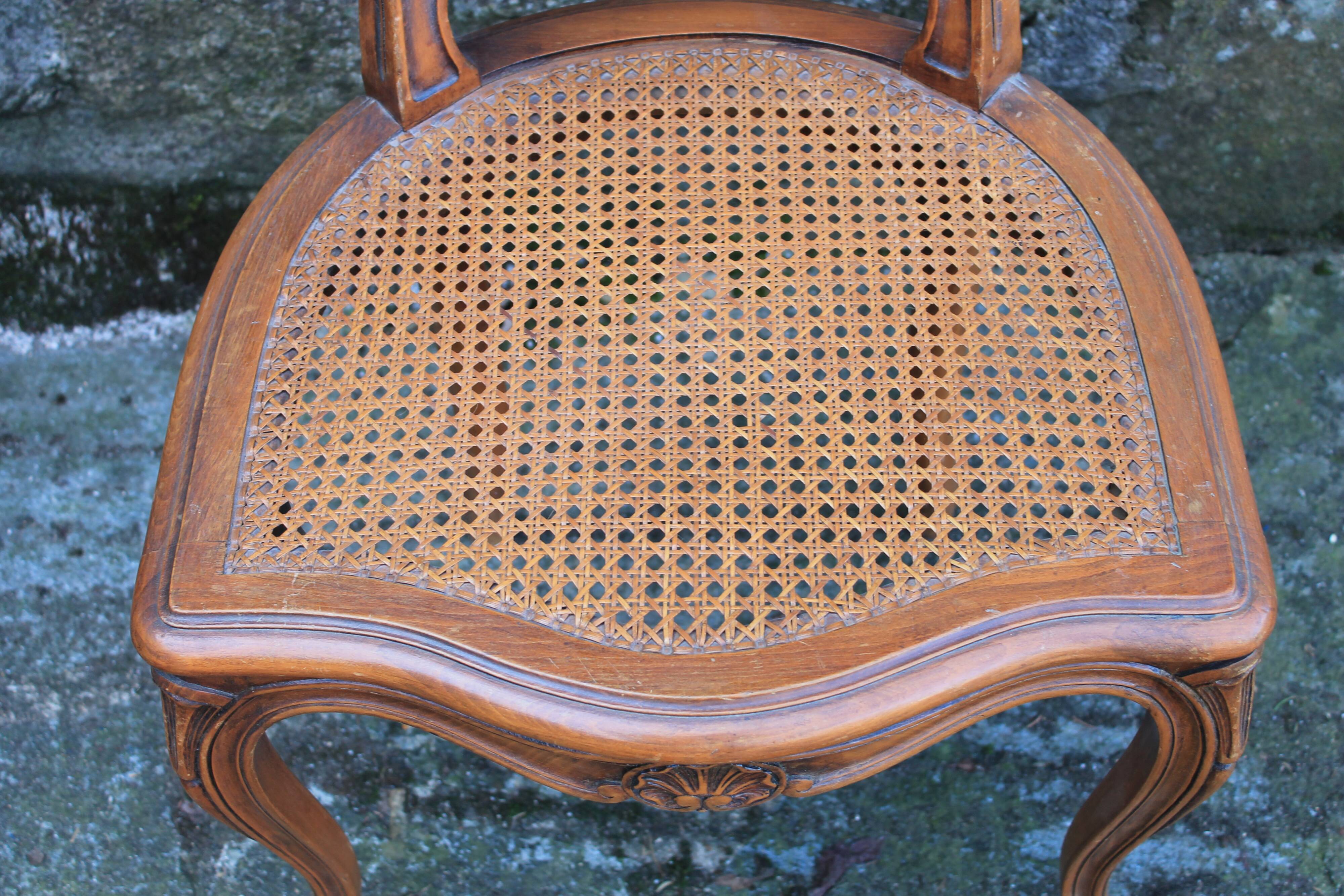 Set of 6 regency chairs