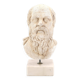 Plaster bust of a Greek man Socrates, 1970s