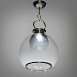 Six bulbs in Murano glass chandelier