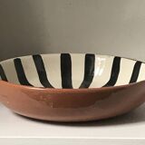 Morocco striped ceramic dish