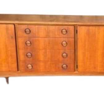 Enfilade scandinave en teck massif