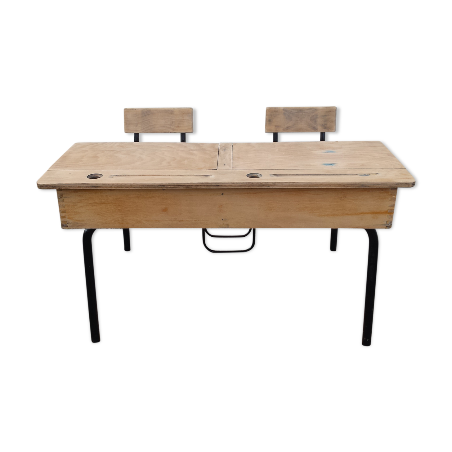 Double schoolboy desk