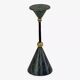 Vintage marble and brass candle holder