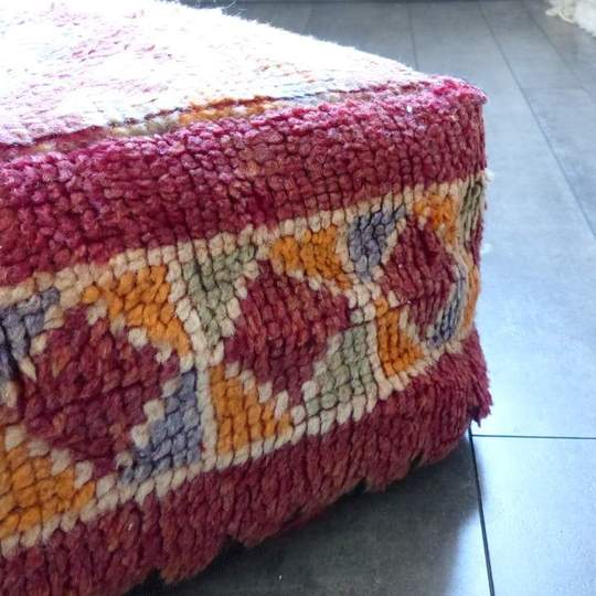 Moroccan berber pouf boujaad