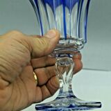 St-Louis crystal wine glass