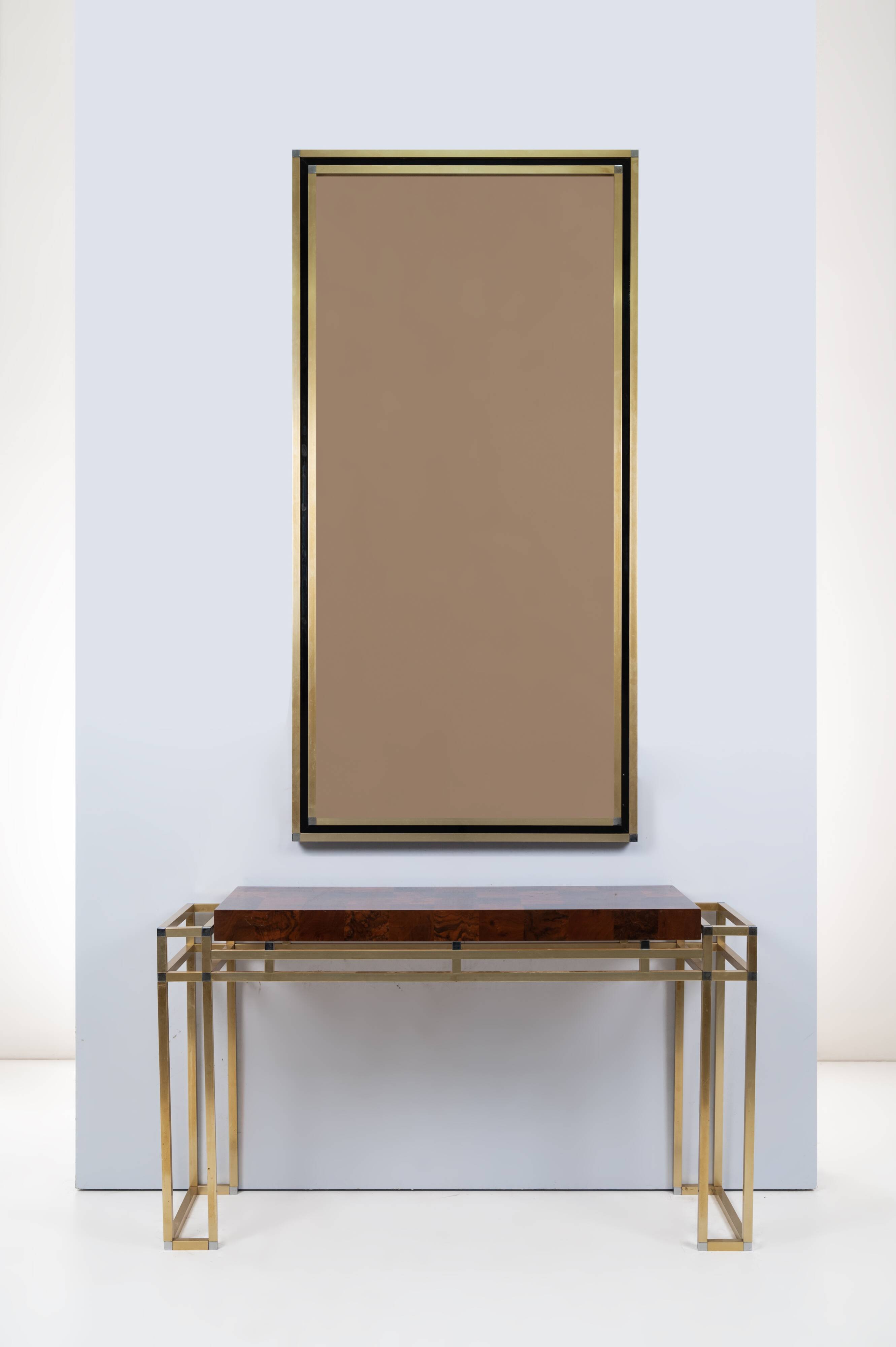 WILLY RIZZO, Console and wall mirror