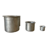 Set of 3 SEB aluminum pots / measures