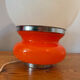 Space age design table lamp in Murano glass by Carlo Nason