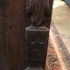 Gothic-style carved chest
