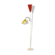 Italian floor lamp in lacquered metal, circa 1960