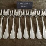 12 oyster forks christofle albi
