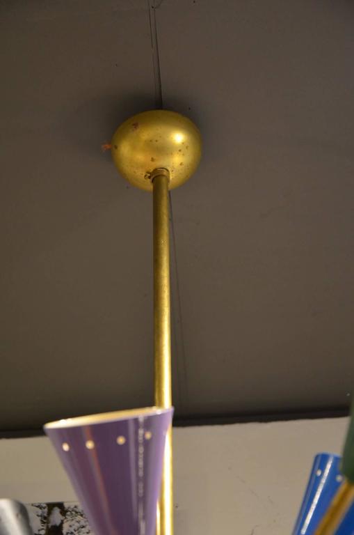 Multicolor Sputnik chandelier