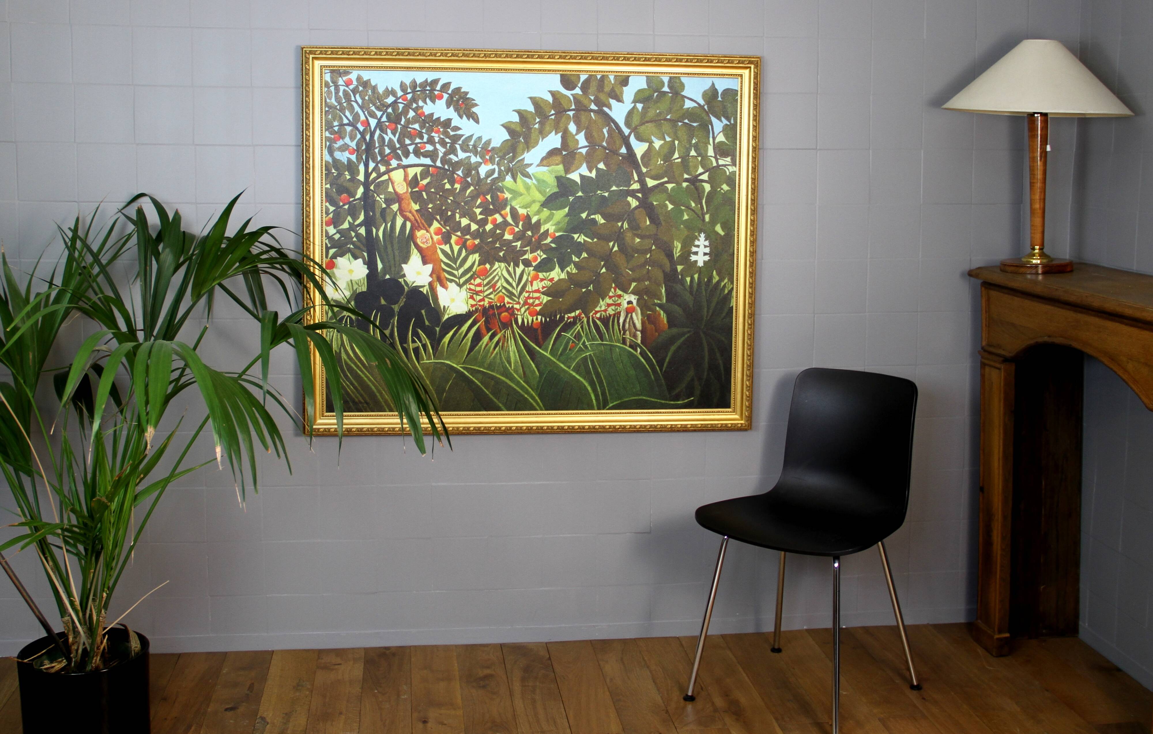 Painting "Exotic landscape"