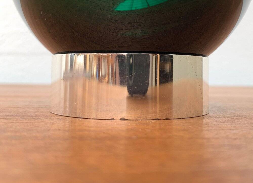 Mid-century modern German space-age glass balls by Quist, 1960s, set of 3