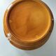 Vintage Luwasa cache-pot in brown caramel and black, ceramic, 1975