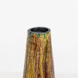 Vase de sol XL en céramique « Fat Lava » (Allemagne, années 1960).