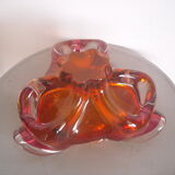 Cendrier coloré en verre