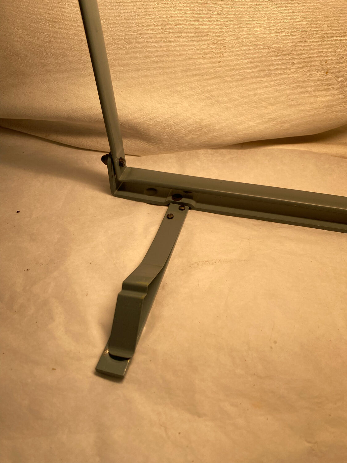 Singer industrial metal lamp