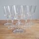 Set de 6 verres à eau en cristal