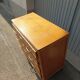 Vintage chest of drawers 4 drawers feet compass