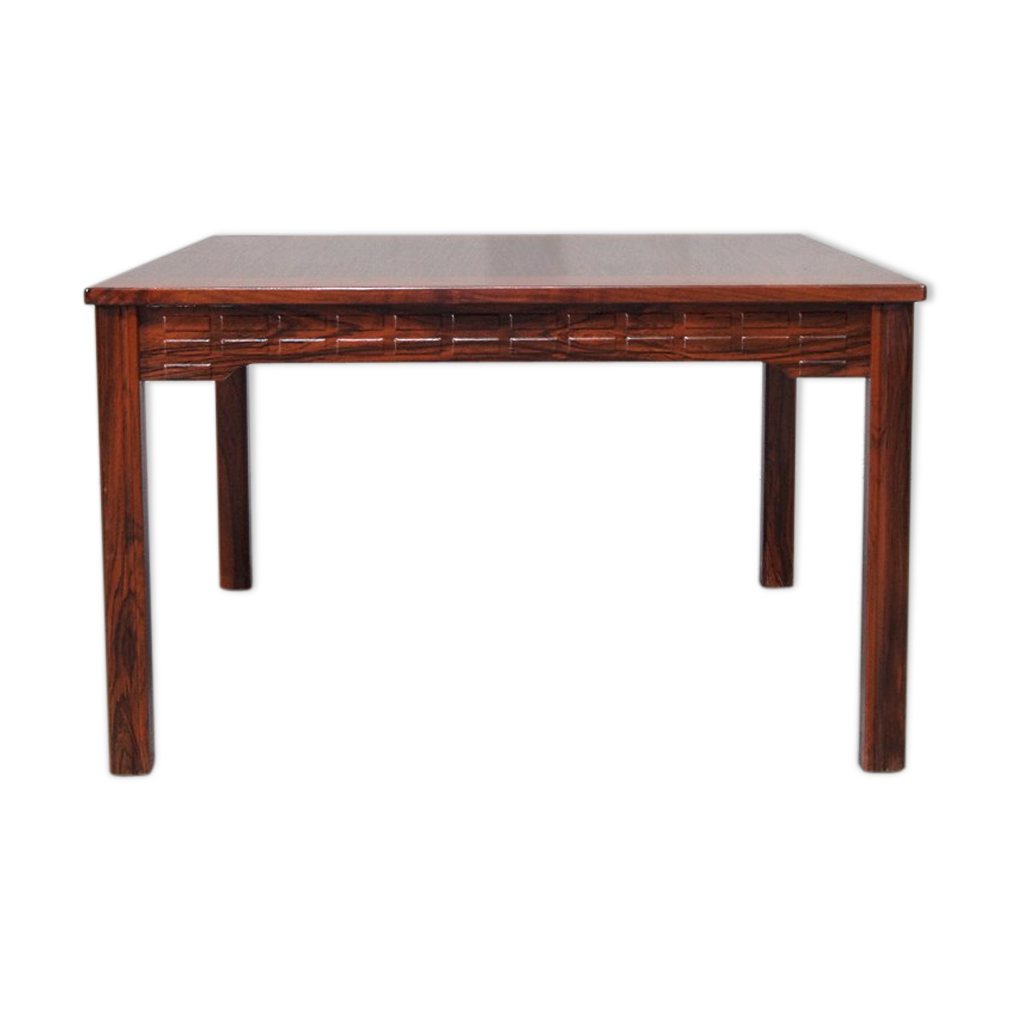 Rosewood and wenge coffee table from Alberts Tibro, 1970s