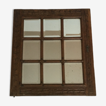 Antique mirror with windows