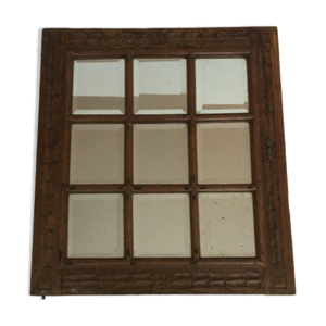 miroir ancien à fenêtres