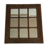 Antique mirror with windows