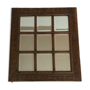 Antique mirror with windows