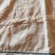 Pair of antique linen pillowcases with monogram