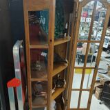 Corner display case