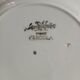 4 antique flat plates from Sarreguemines