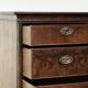Large antique English oak double chest of drawers from the 18th century