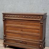 Louis XVI style mahogany chest of drawers circa 1850